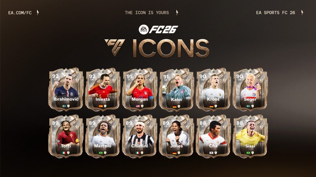 EA FC 26, ikony