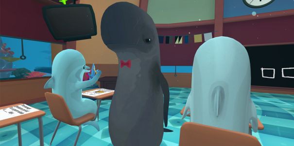 Oszukujące na egzaminach delfiny zapowiedziane na PS VR