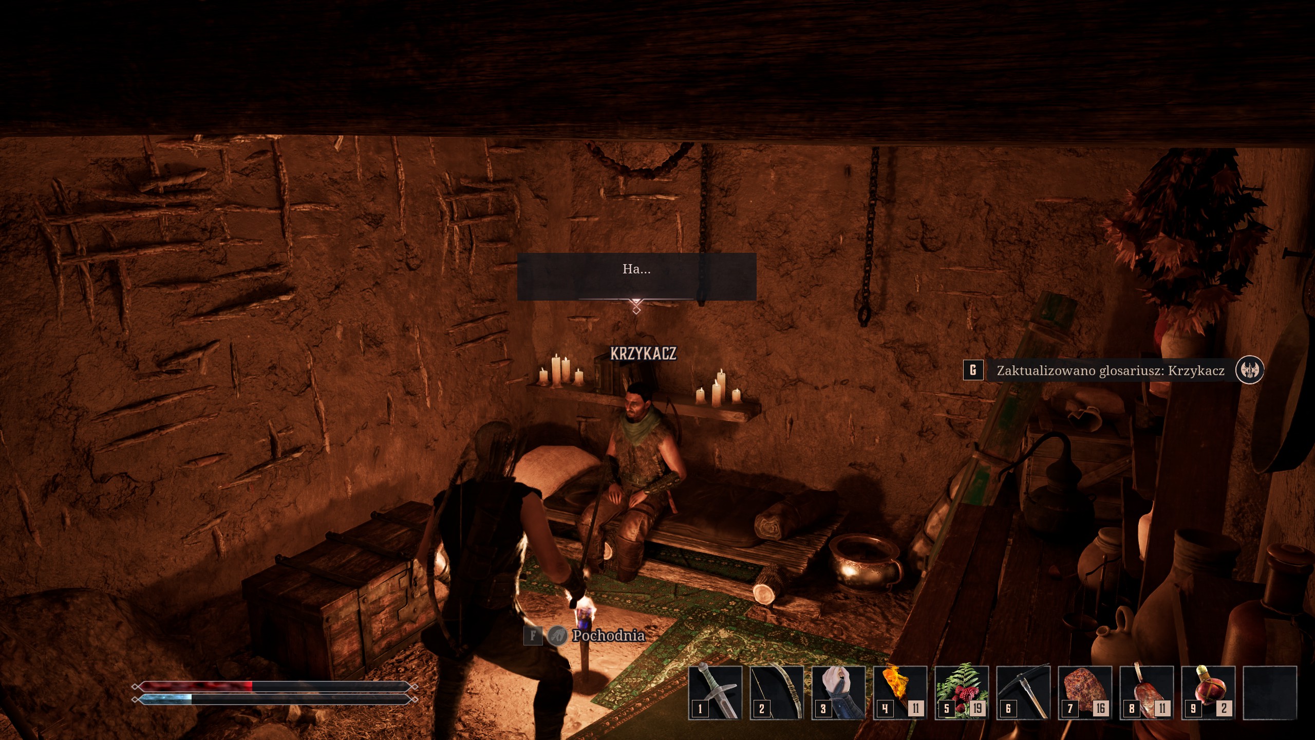 Gothic 1 Remake - Dach nad głową: Gorn, Krzykacz, kryjówka w Nowym Obozie