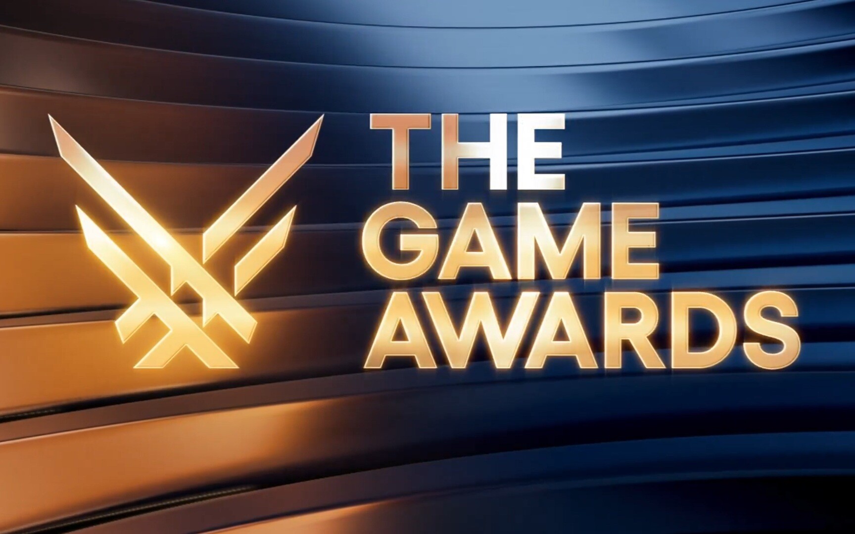 The Game Awards 2024 - niebiesko złote tło