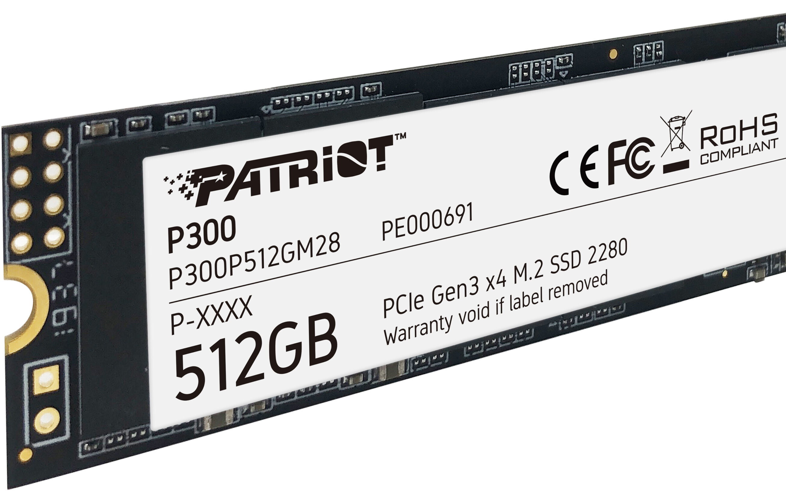 Bardzo tani dysk SSD Patriot P300 z 512 GB pamięci do PC - za jedyne 99,99 zł