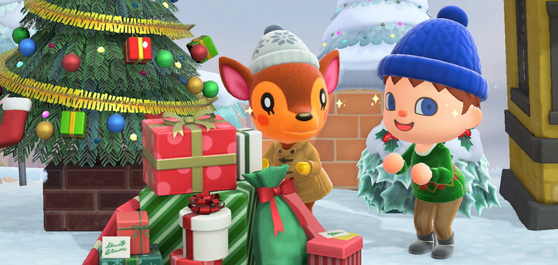 Animal Crossing: New Horizons ze świąteczno-zimowymi atrakcjami. Reklama darmowej aktualizacji