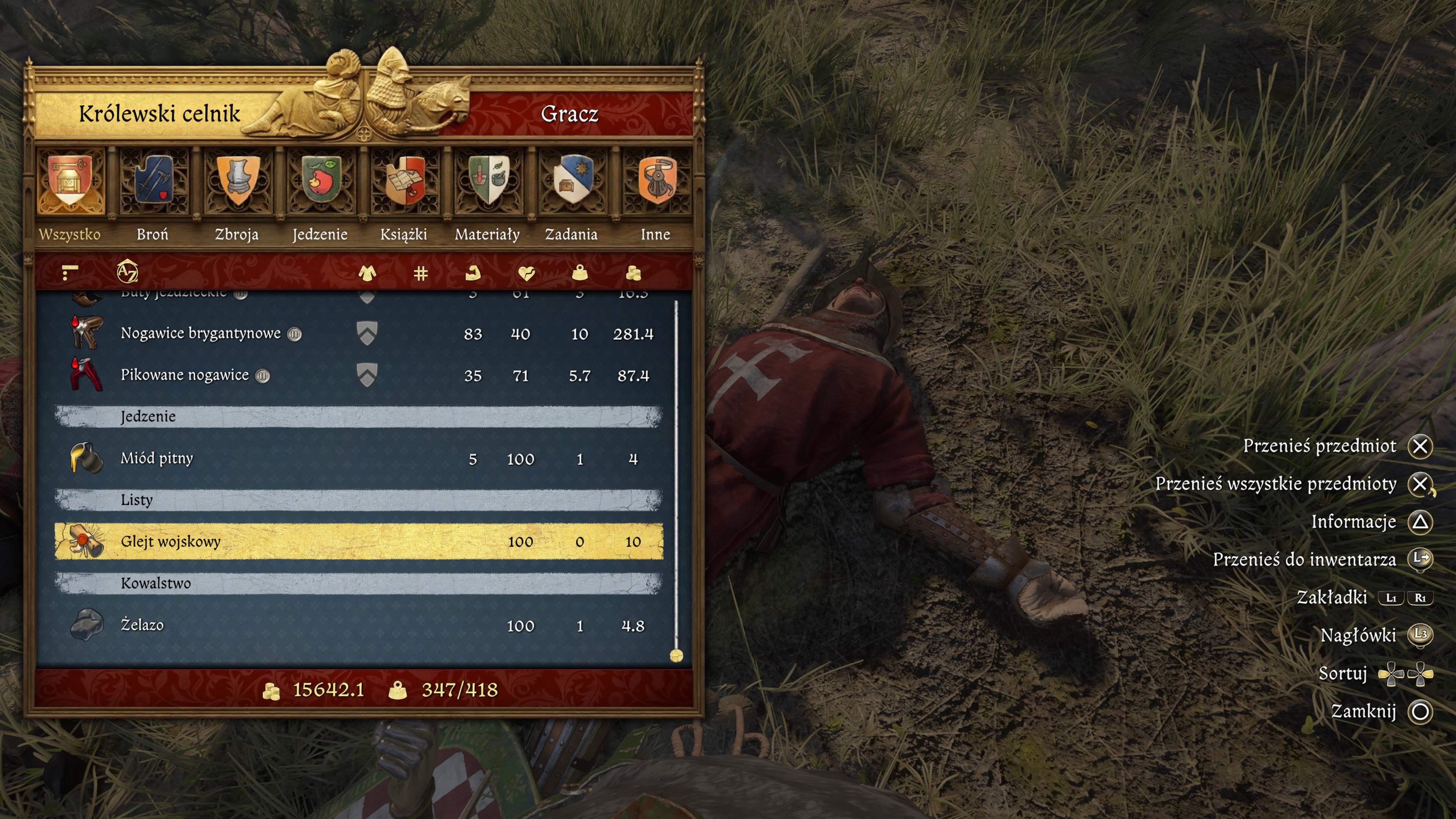 Kingdom Come Deliverance 2 - Droga zamknięta: dowódca, królewski celnik, Geldsztyk, glejt