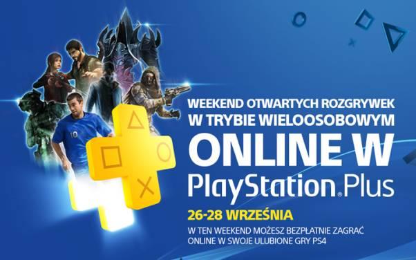 W najbliższy weekend zagramy w Sieci bez abonamentu PlayStation Plus