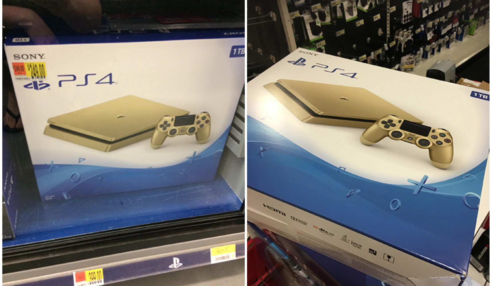 Złote PlayStation 4 w sklepach amerykańskiej sieci Target. Premiera jeszcze w tym miesiącu