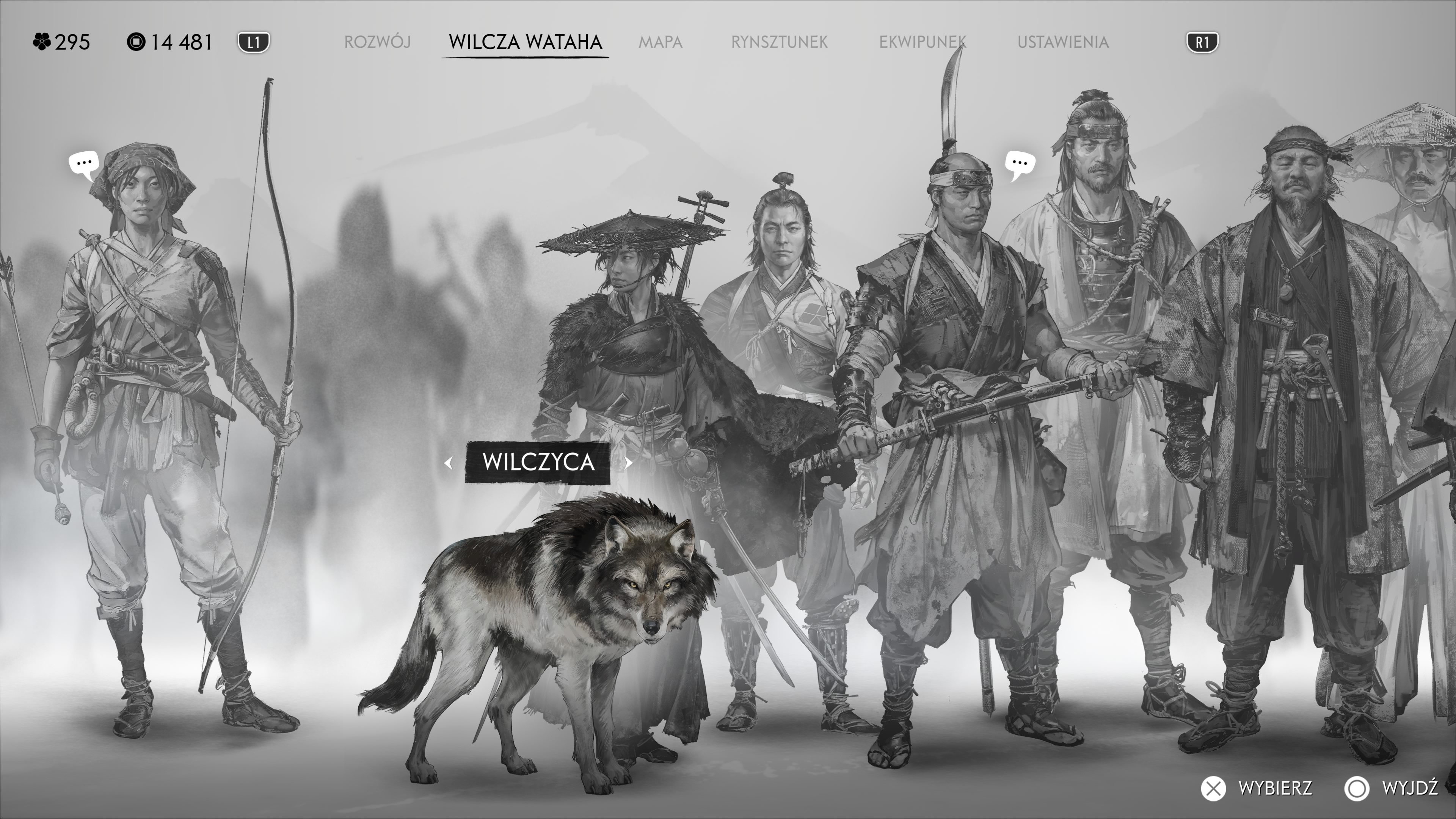 Ghost of Yotei - Wilk, jak przyzywać do walki i z niego korzystać?