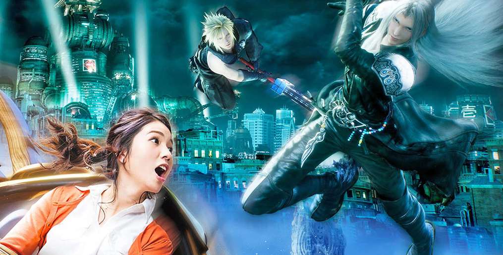 Final Fantasy VII na VR - pierwsze wideo z parku rozrywki