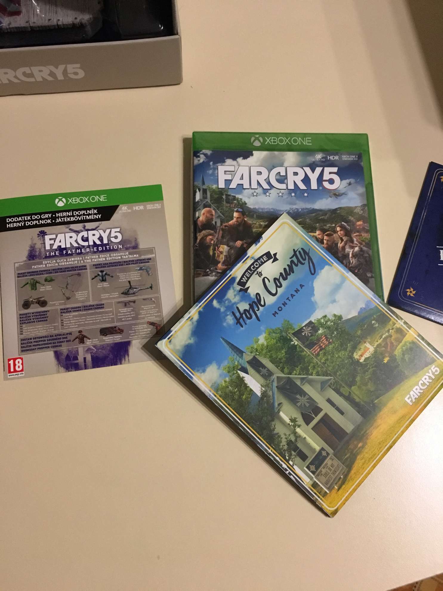 Far Cry 5 The Father Edycja Kolekcjonerska - unboxing