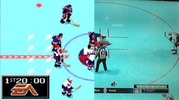 Za dużo opcji w NHL 14? Zagrajcie w wersję sprzed dwudziestu lat