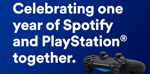 Spotify świętuje rok z PlayStation