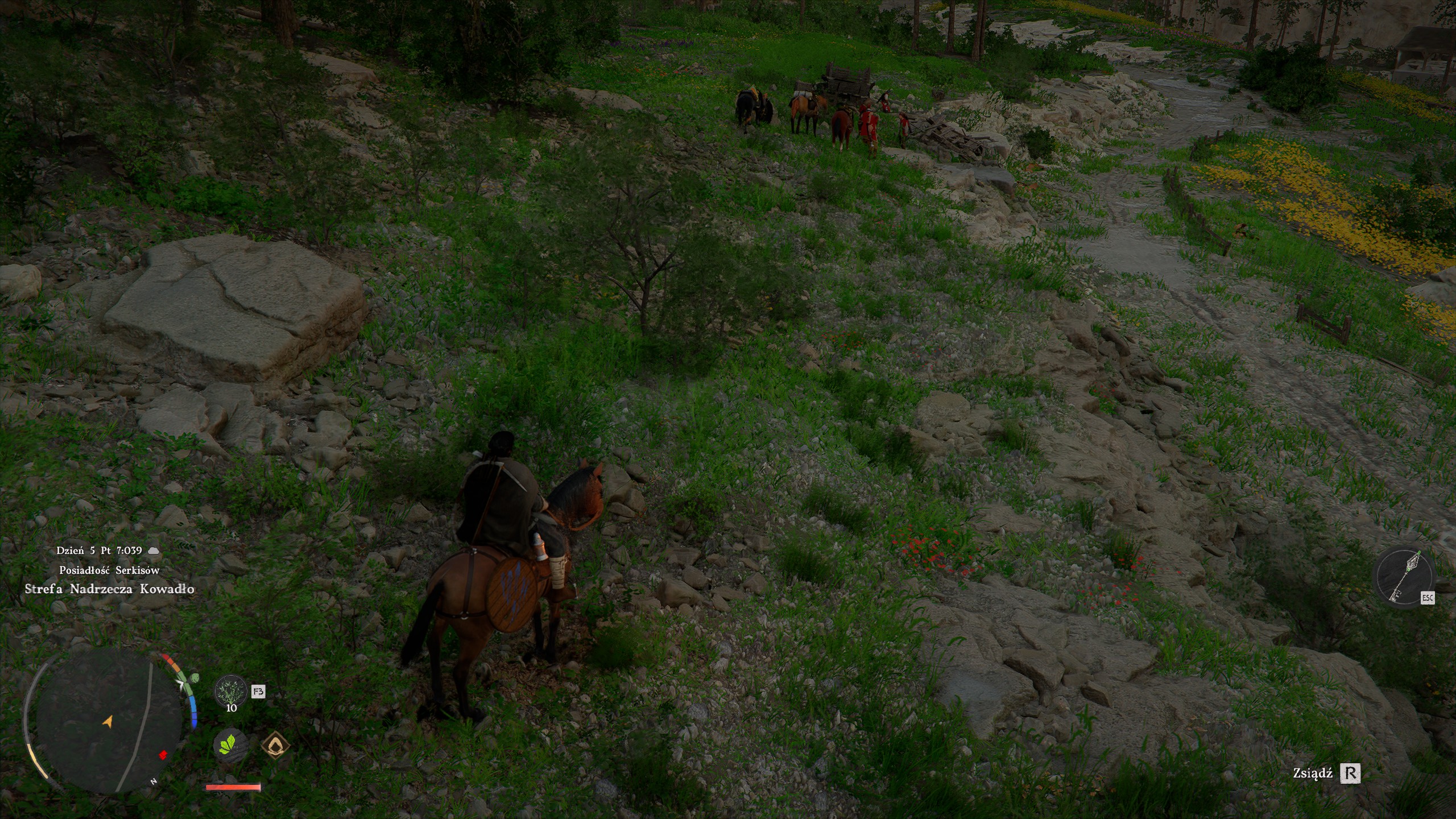 Crimson Desert - Chowanie broni, jak schować oręż?