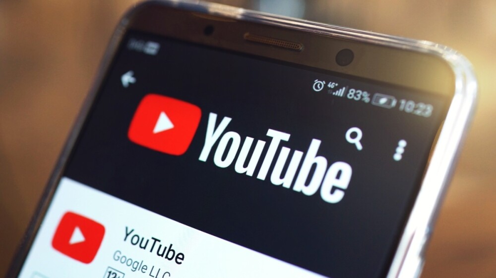 YouTube na telefonie
