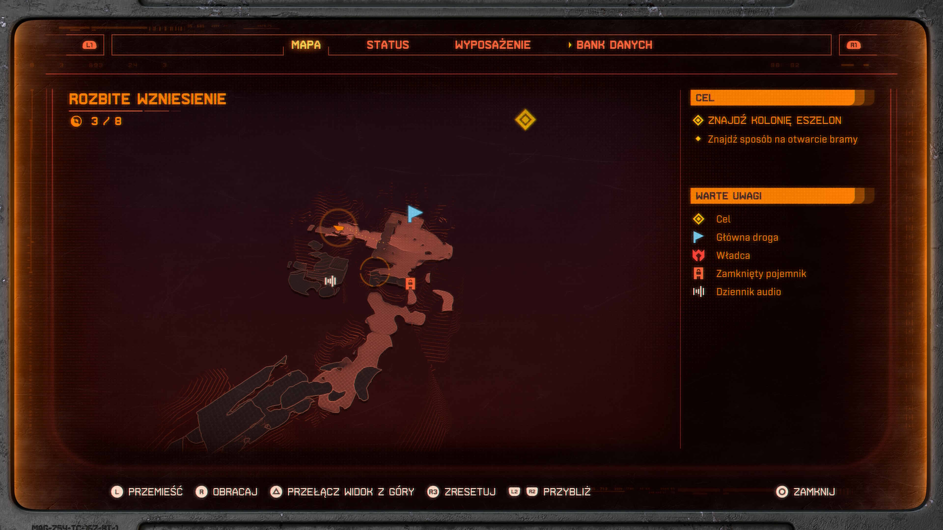 Saros - Rozbite wzniesienie: wszystkie przedmioty do znalezienia, znajdźki, dzienniki