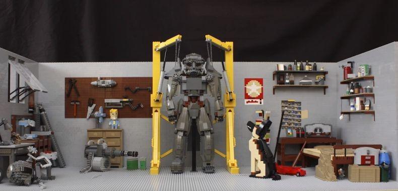 Zobaczcie powstawanie słynnego warsztatu z Fallout 4 z klocków LEGO