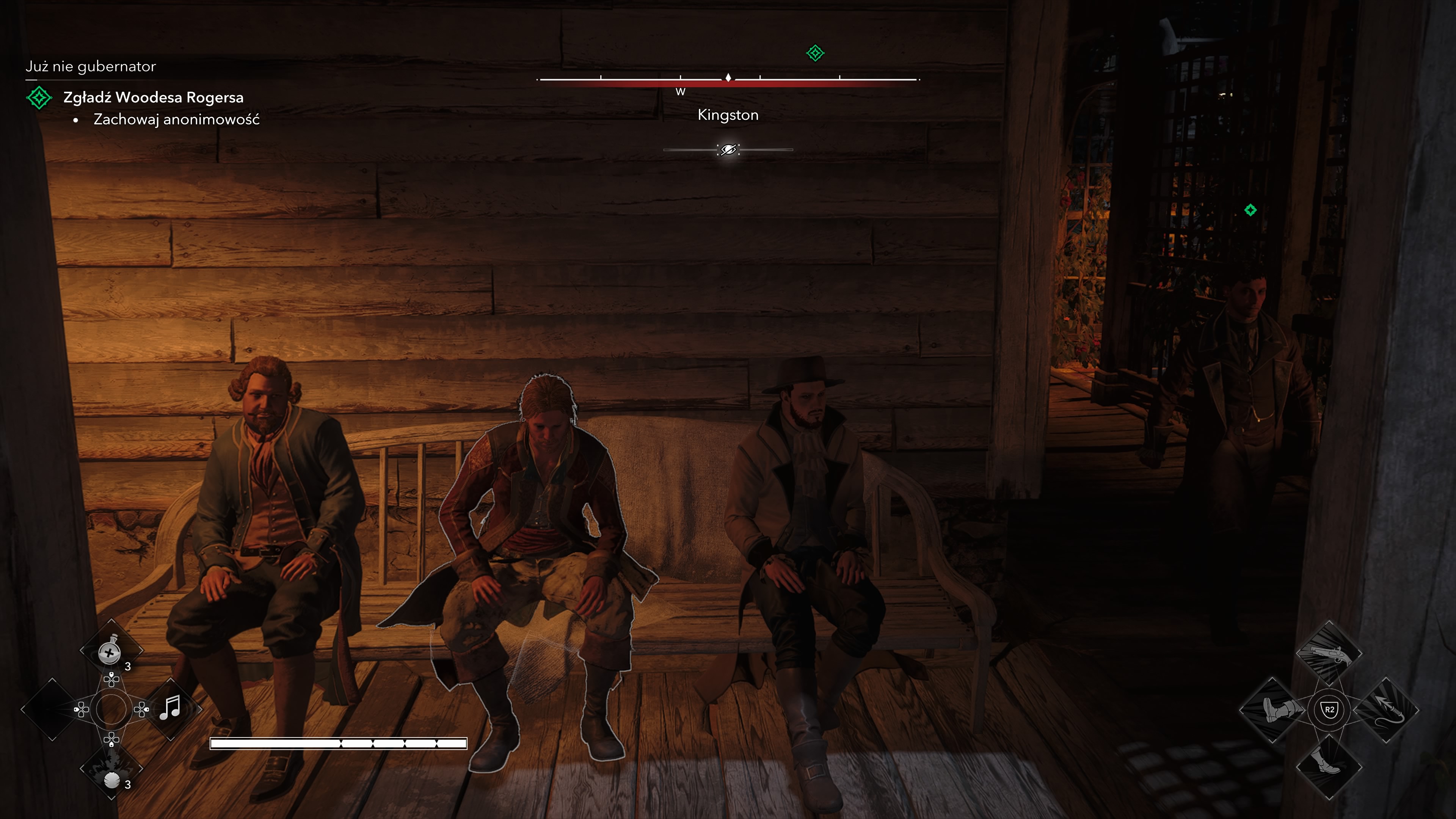 Assassin's Creed Black Flag Resynced - Już nie gubernator: Ferrero, przebranie, Rogers