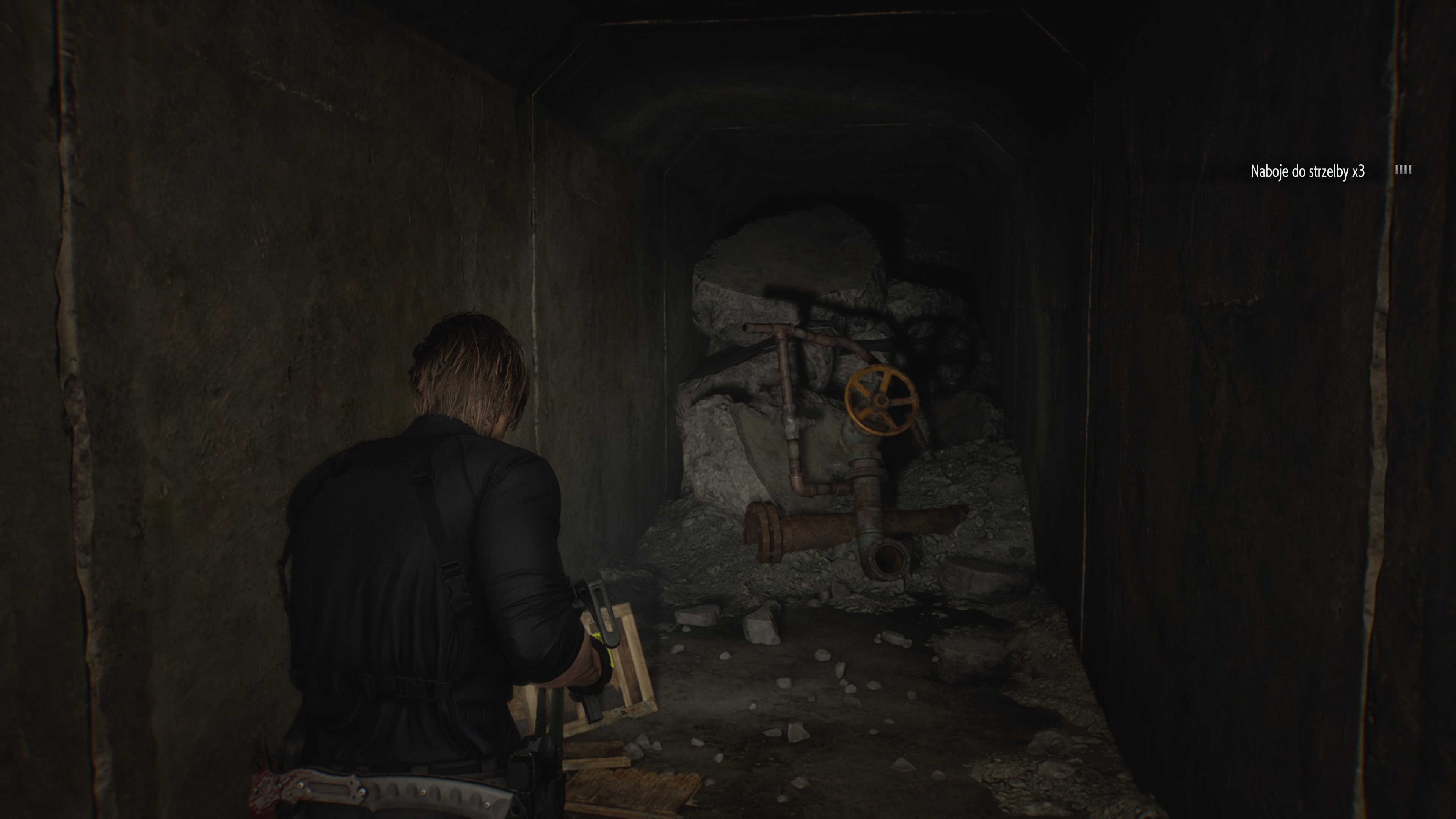 Resident Evil Requiem - Leon: oczyszczalnia, odbiornik, apartament Cedarbrook, żołnierze, korbka, moździerz