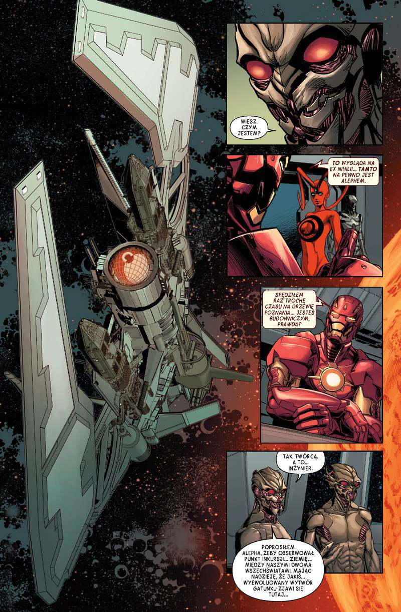 Recenzja komiksów Nieskończoność, Avengers i New Avengers - czyli wielka space opera