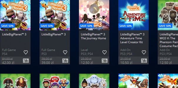 LittleBigPlanet 3 i DLC w promocji tygodnia na PS Store