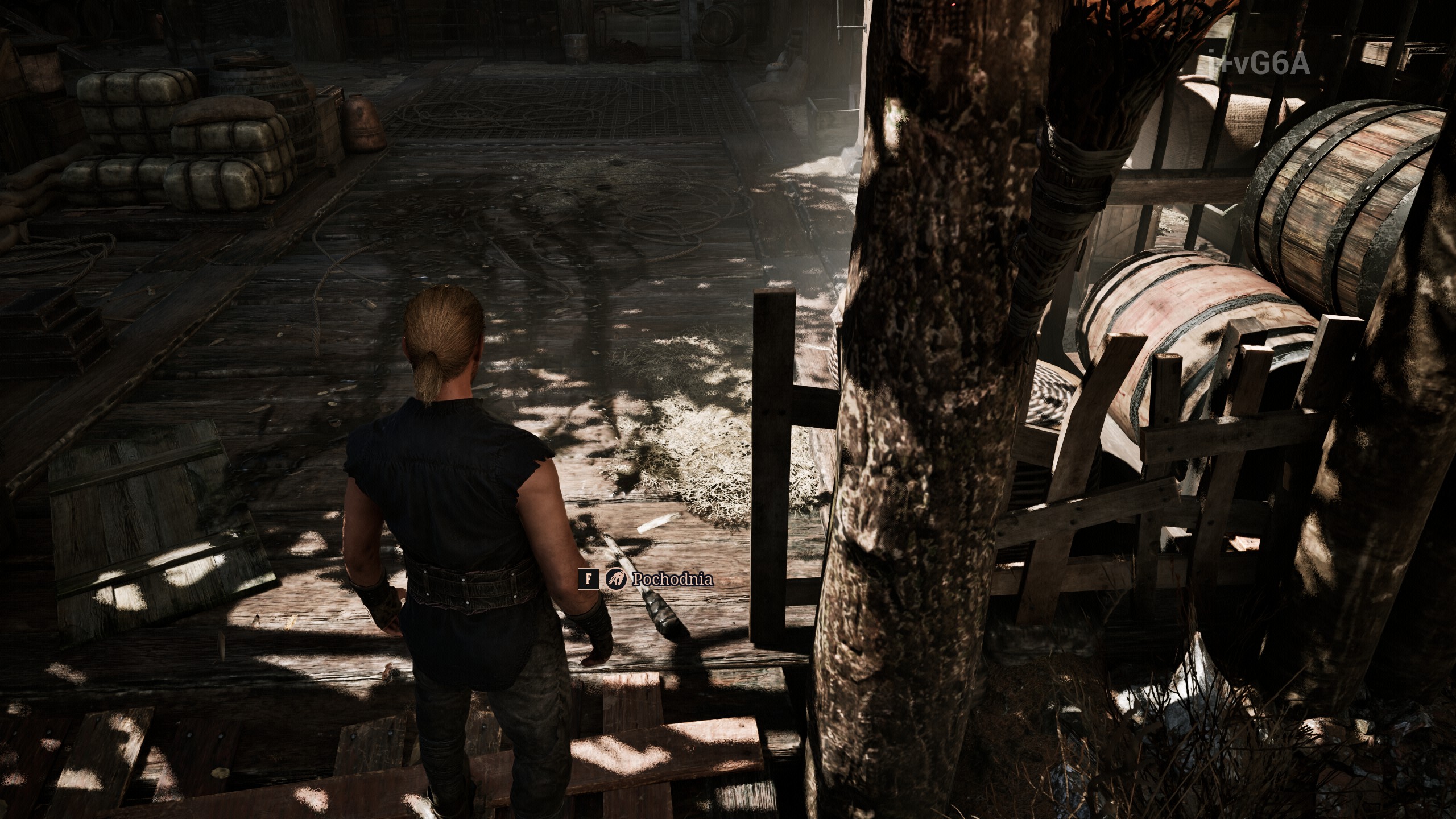Gothic 1 Remake - Pochodnia, jak schować do ekwipunku, dlaczego Bezimienny ją wyrzuca?