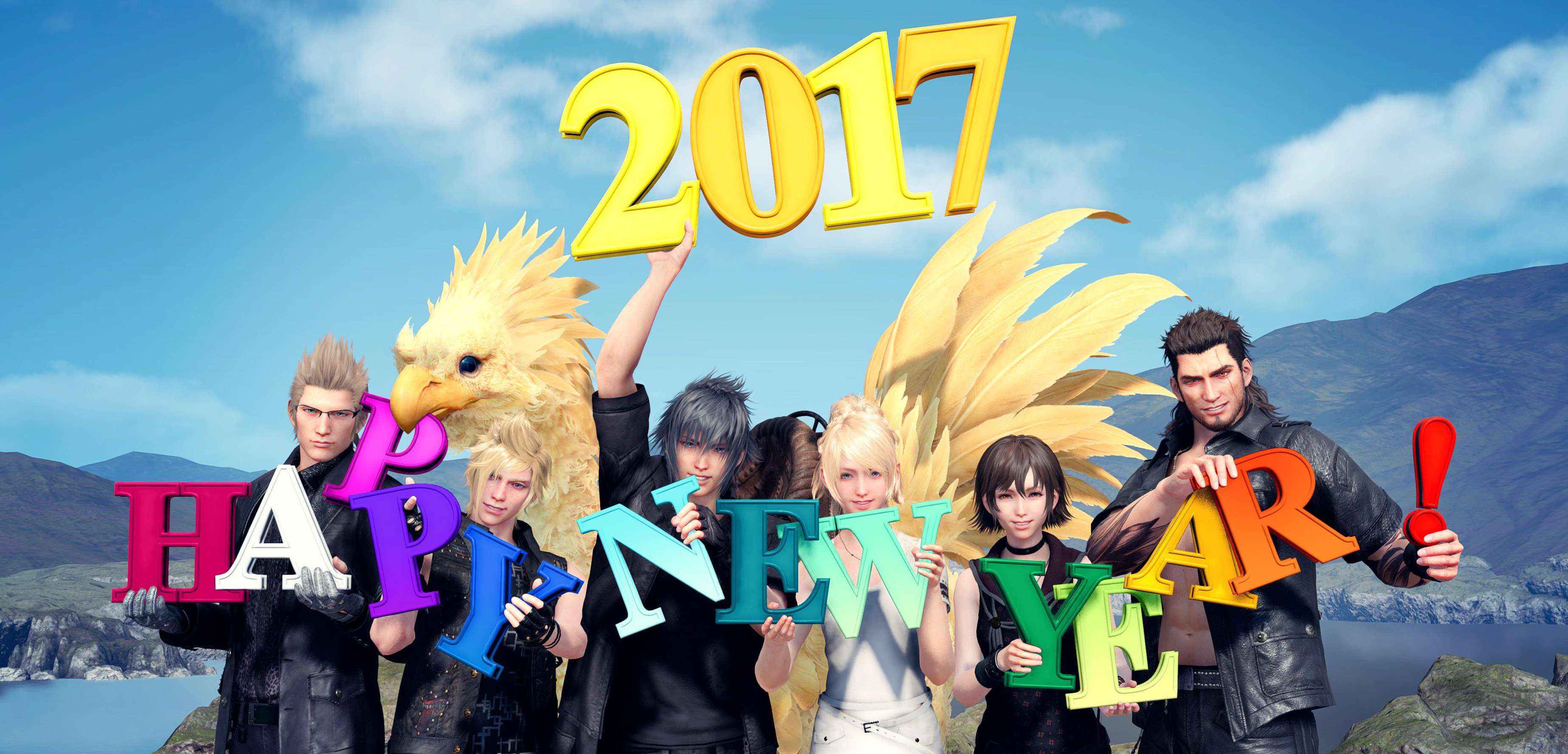 Square Enix z hukiem wchodzi w 2017 rok - komiczny filmik dla fanów i list od reżysera FFXV
