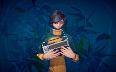 A Memoir Blue - recenzja gry. Emocjonalna podróż po bolesnych wspomnieniach
