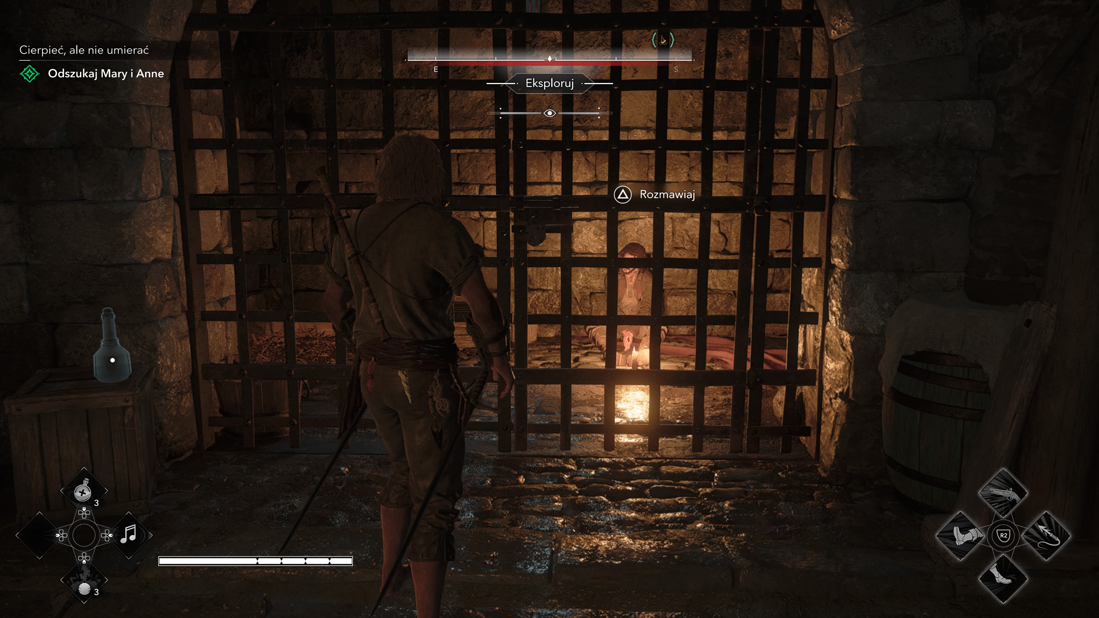 Assassin's Creed Black Flag Resynced - Cierpieć ale nie umierać: więzienia, klatka, Ah Tabai
