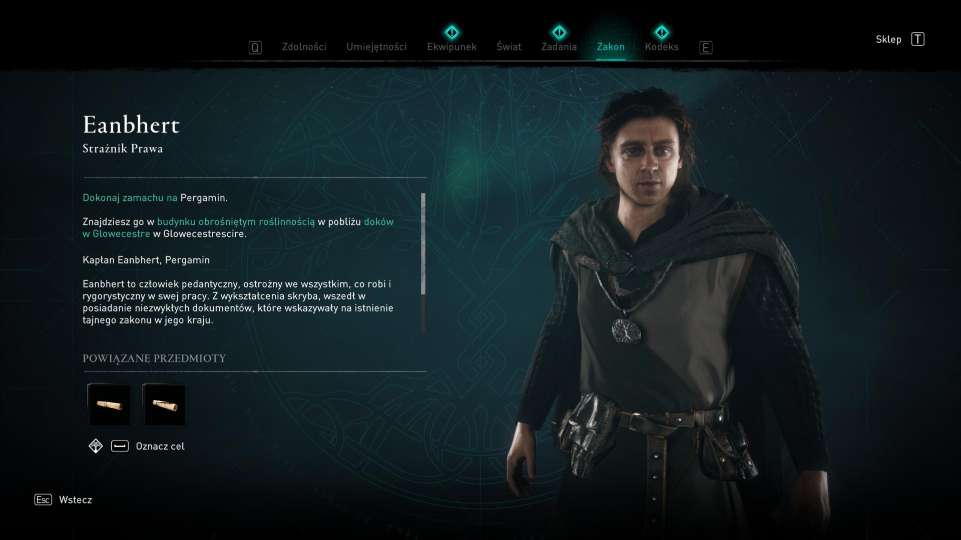 Assassin's Creed Valhalla Zakon Starożytnych - lokalizacja Członków Zakonu