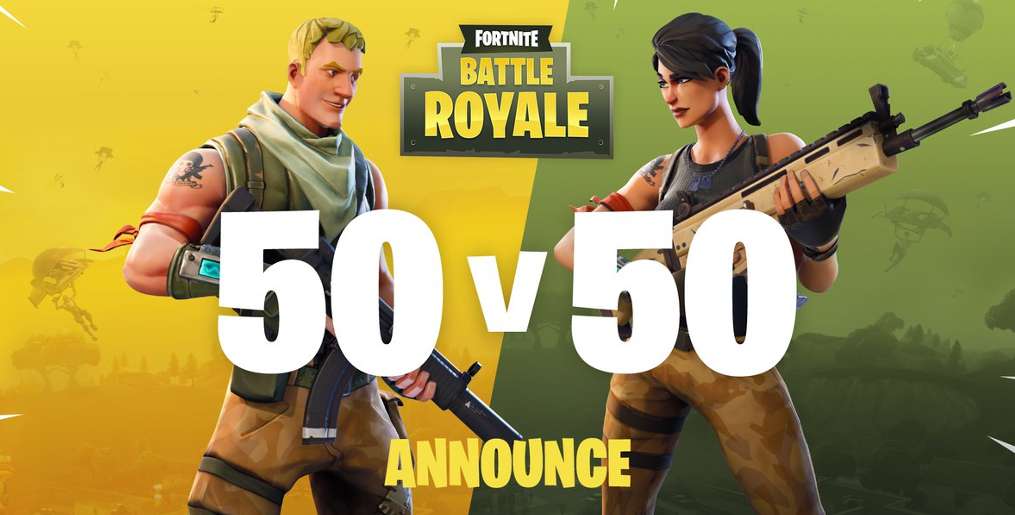 Fortnite - Battle Royale ruszyło z trybem 50v50