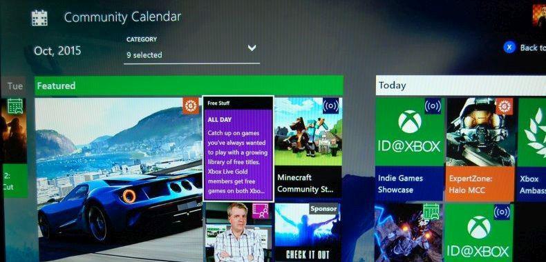 Microsoft ponownie ulepsza Xboksa One - wkrótce sprawdzimy „Gry i aplikacje beta” i „Kalendarz Społeczności”