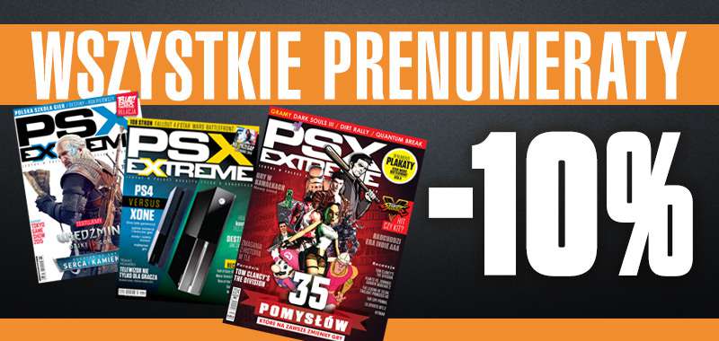 Wszystkie prenumeraty PSX Extreme tańsze o 10%! Promocja jeszcze tylko do poniedziałku
