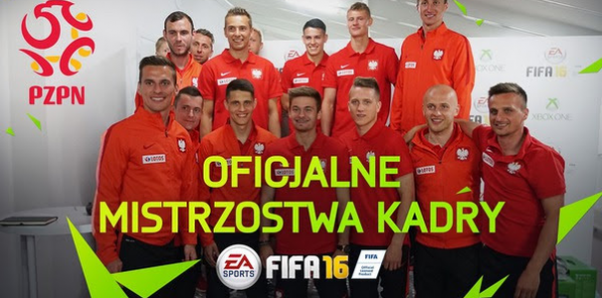 Udostępniono wideo prezentujące zmagania polskiej kadry piłkarzy w FIFA 16