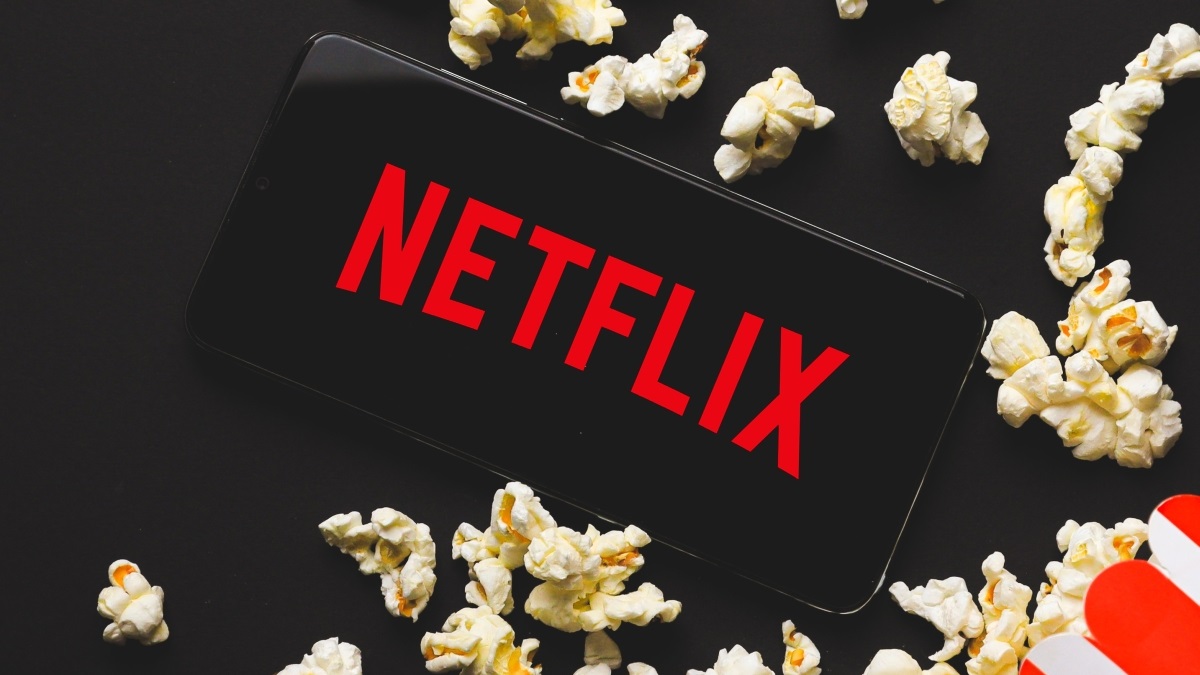 Netflix Logo Popcorn