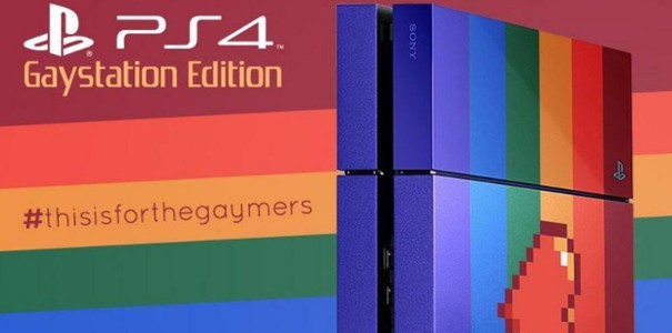 Kolorowe PS4 w wersji GayStation sprzedane