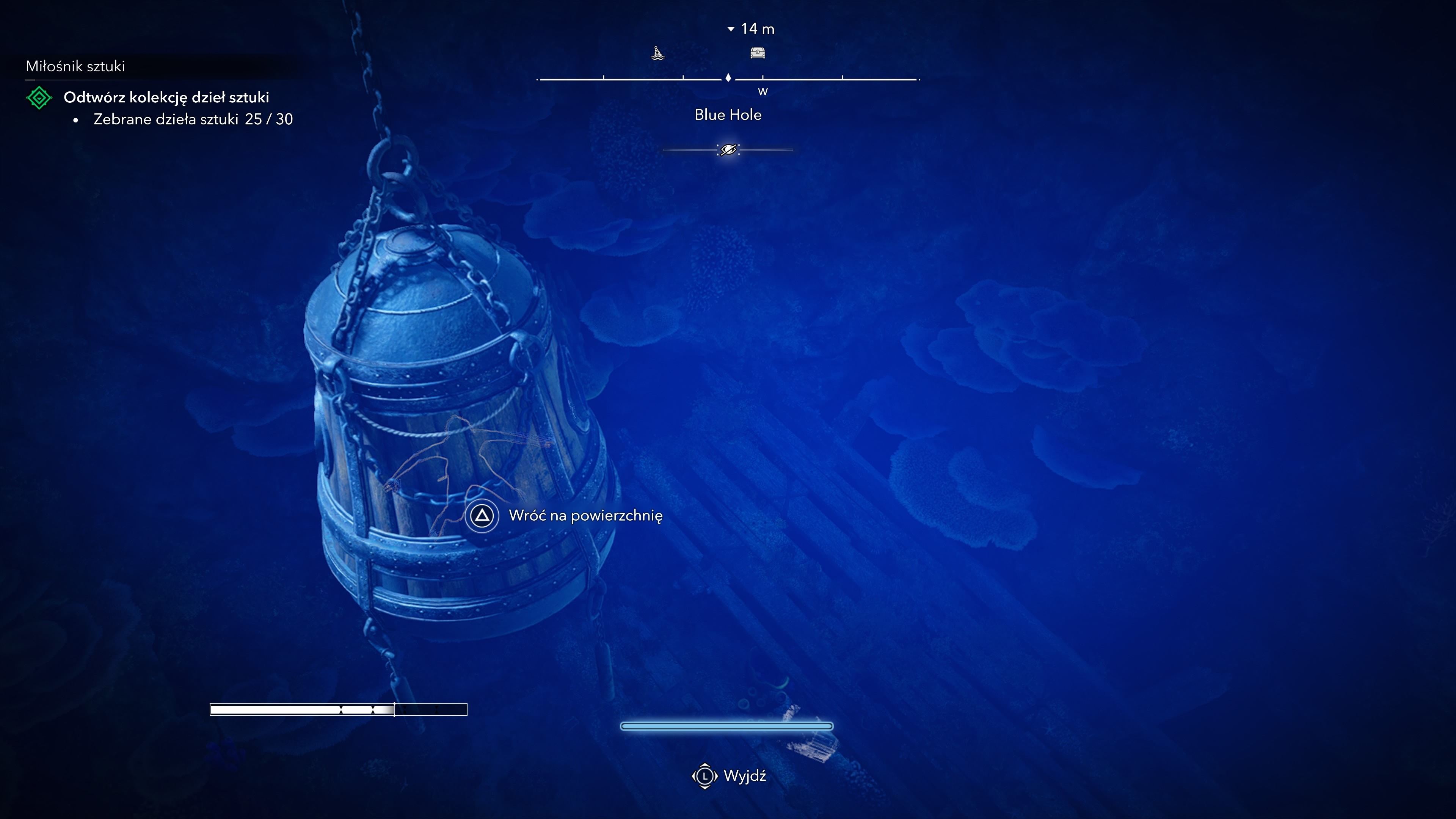 Assassin's Creed Black Flag Resynced - Blue Hole: skrzynie i sekrety