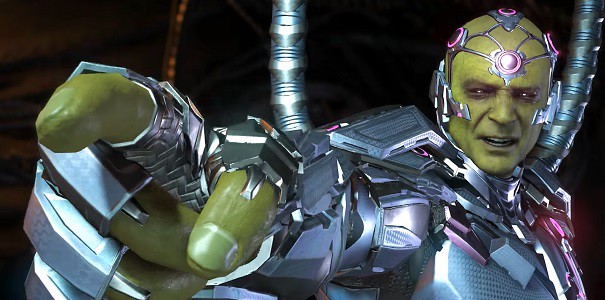Injustice 2 na nowym zwiastunie przedstawia postać Brainiaca