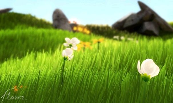 Flower odtworzony w LittleBigPlanet 2