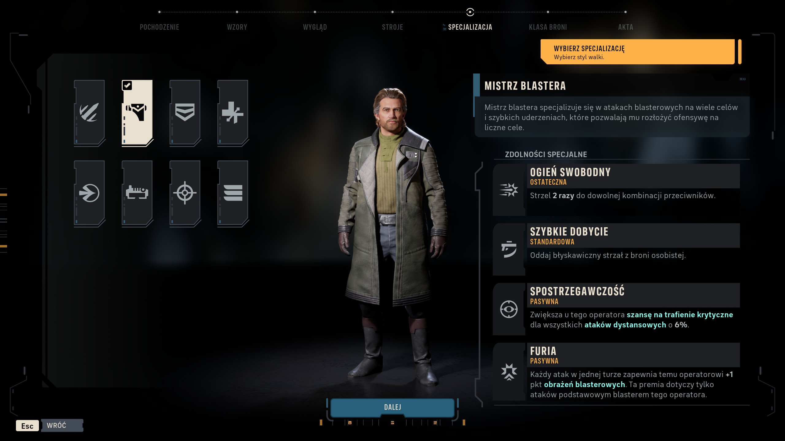Star Wars Zero Company - Najlepsza specjalizacja i styl walki: co wybrać przy tworzeniu postaci?
