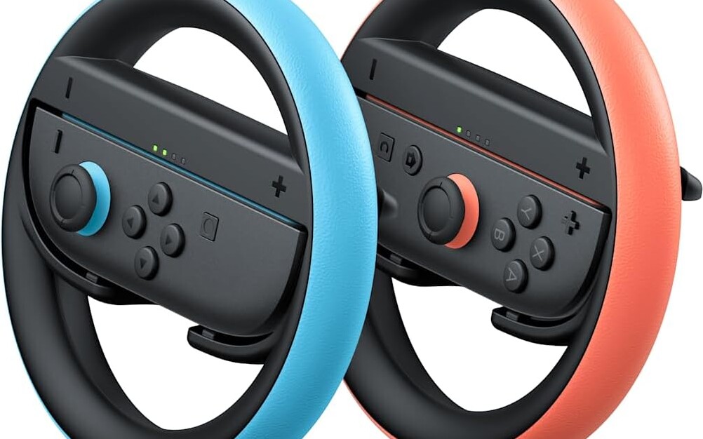 Joy-Con 2 Wheel Pair (kierownice) do Nintendo Switch 2 teraz za jedyne 43 zł