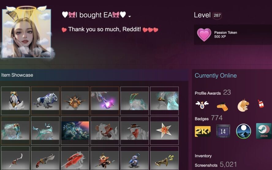 Książę Arabii znaleziony na Steamie. Świętuje wielkie przejęcie EA, a gracze nie zawodzą