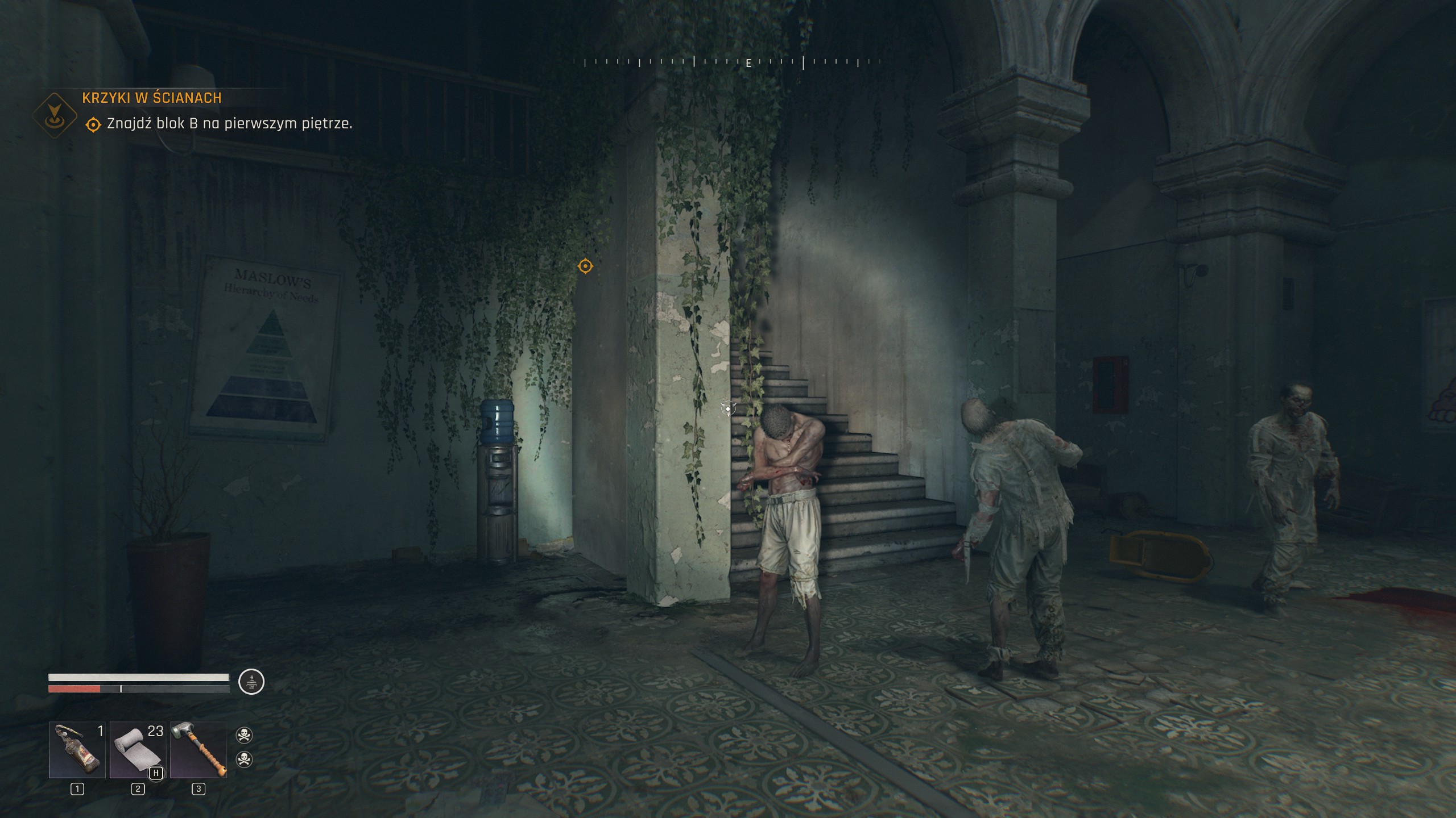 Dying Light The Beast - Krzyki w ścianach: szpital psychiatryczny, neurozyna