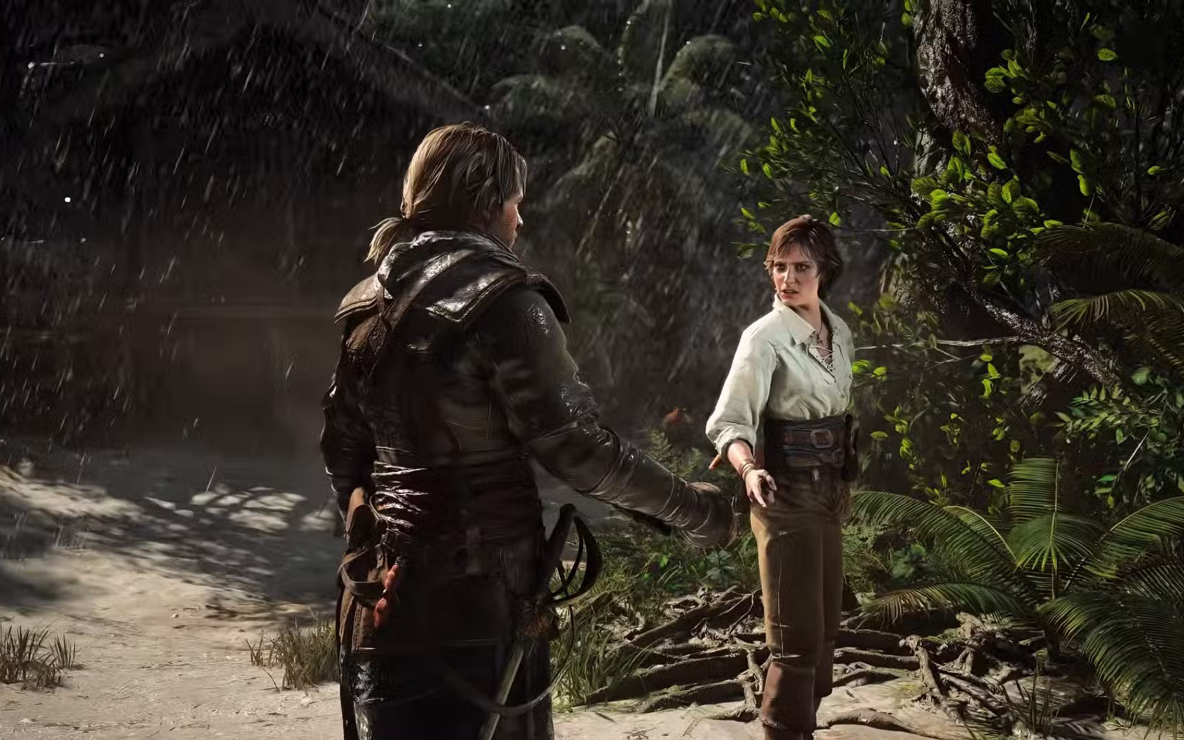 Masa GAMEPLAYU z Assassin's Creed Black Flag Resynced. Nowi kompani, podwodne lokacje i piękne wyspy