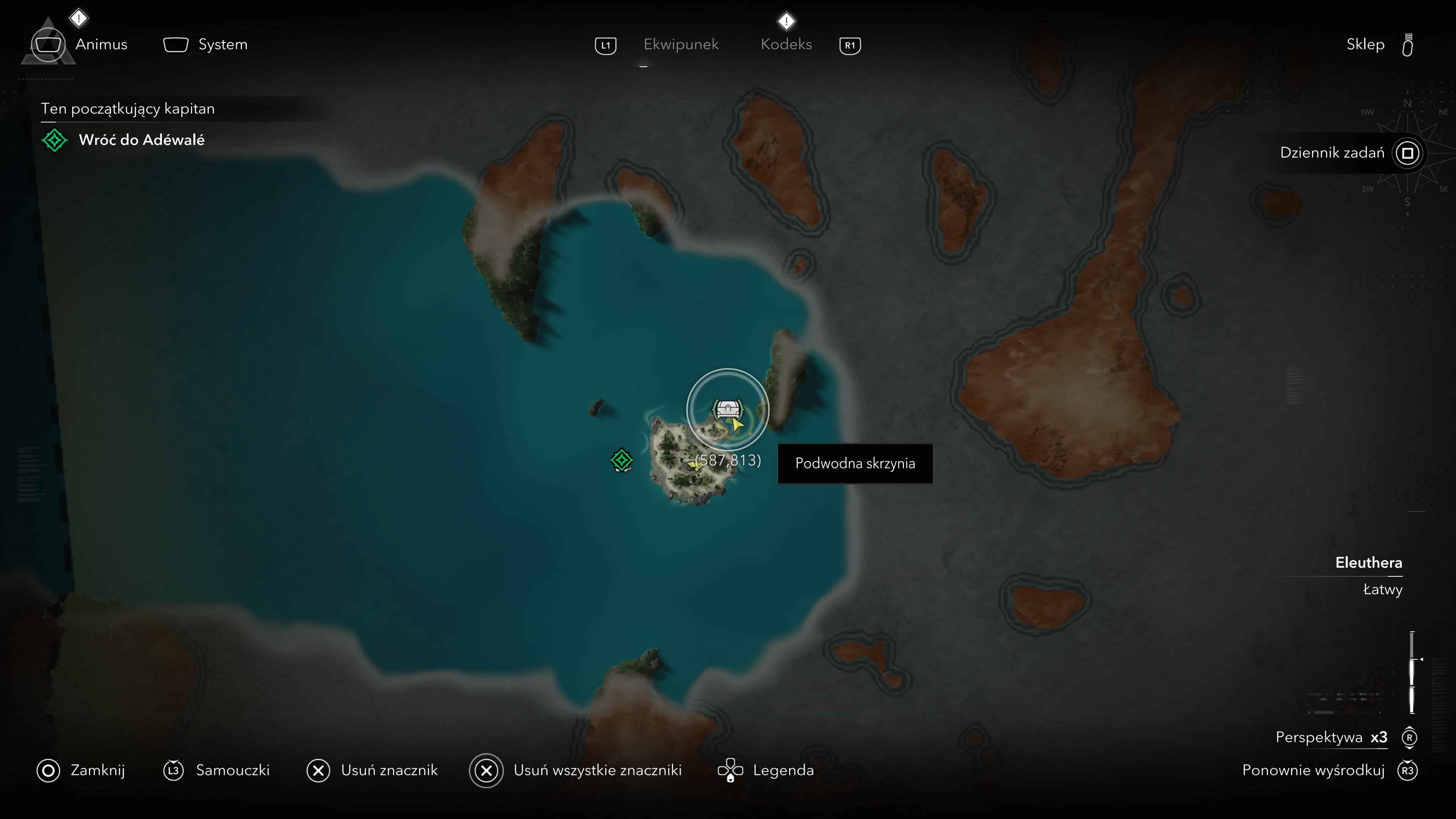 Assassin's Creed Black Flag Resynced - Sekrety w Wyspa Abaco