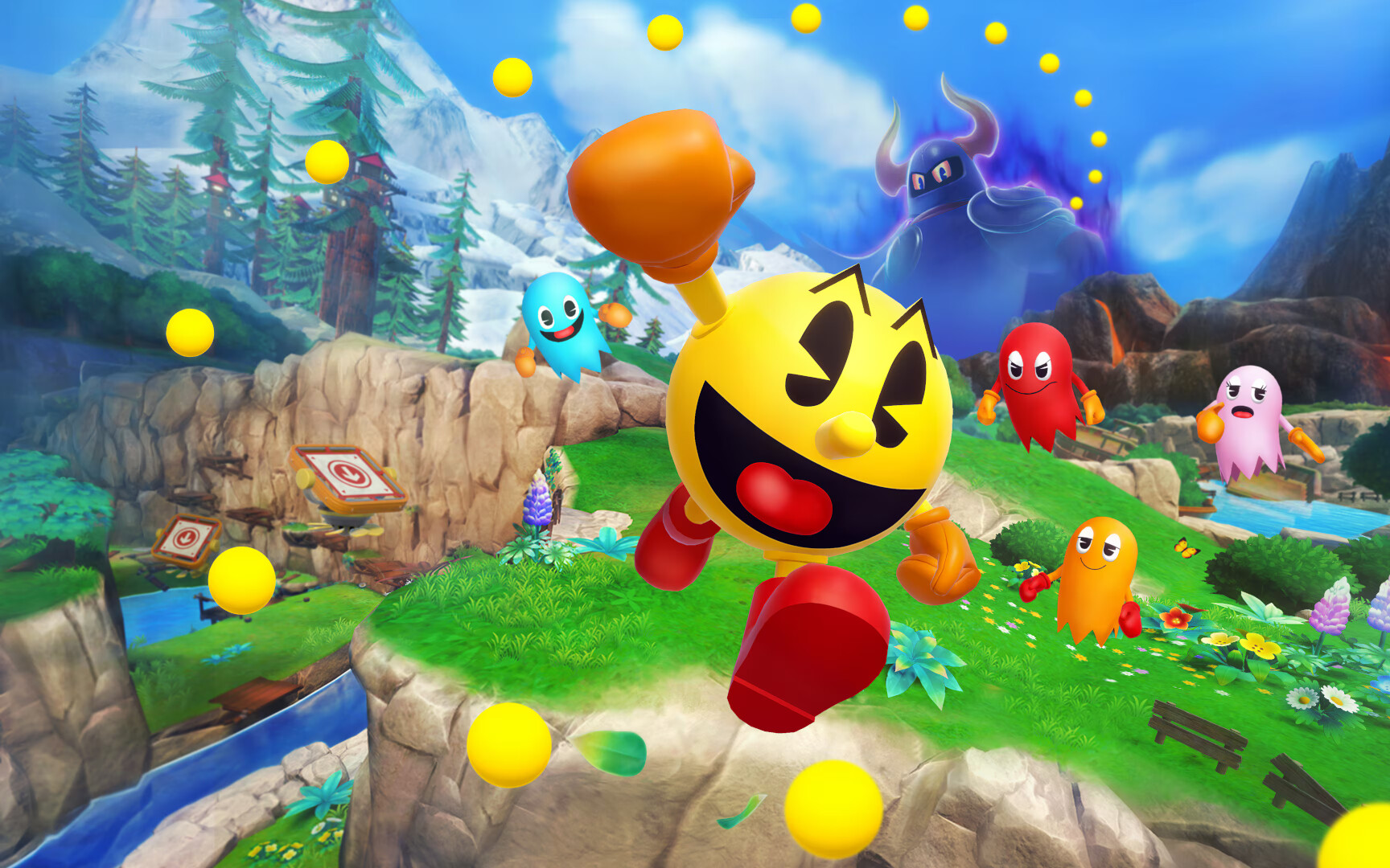Pac-Man World 2 Re-Pac key art no logo