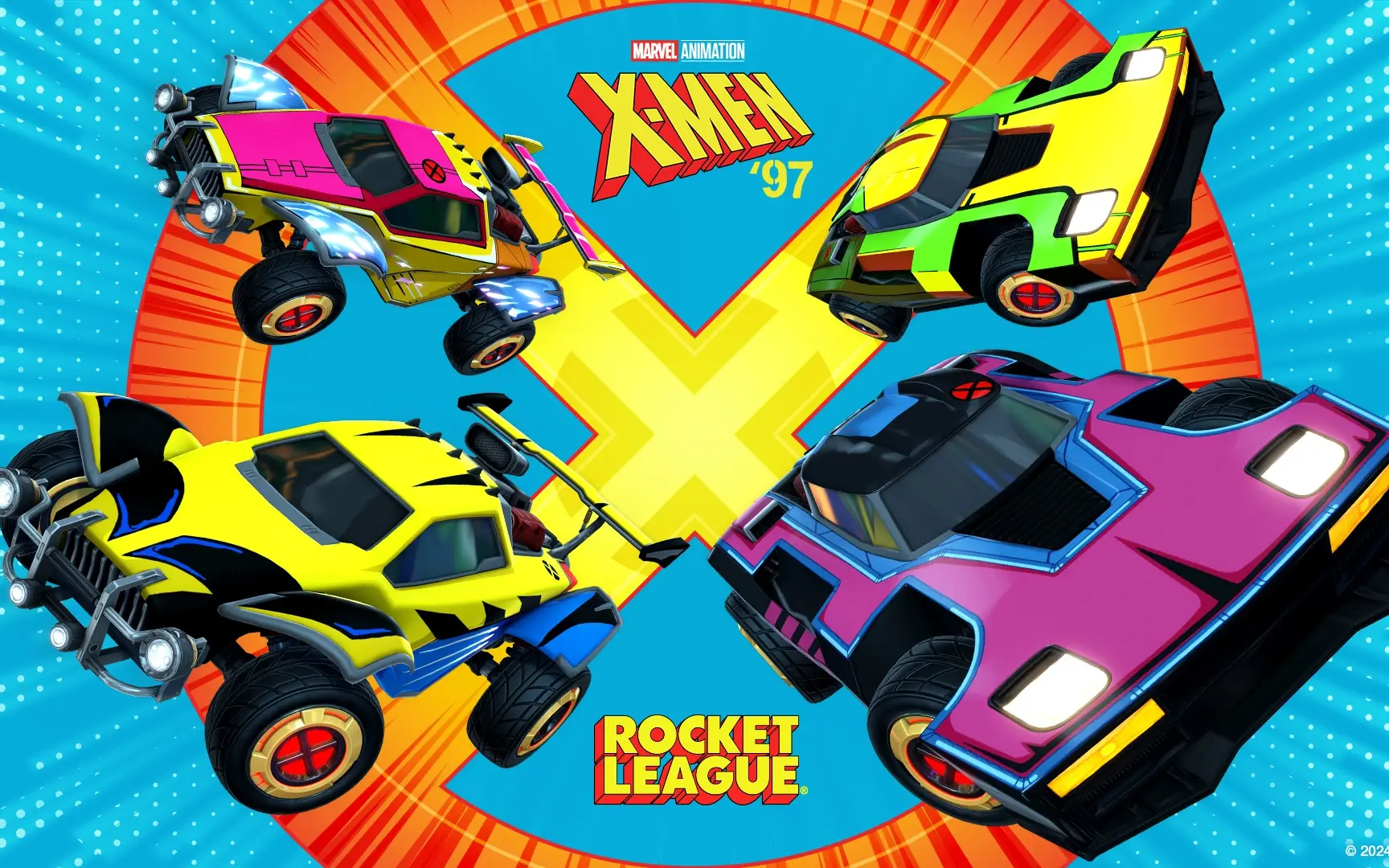 Rocket League x X-Men 97