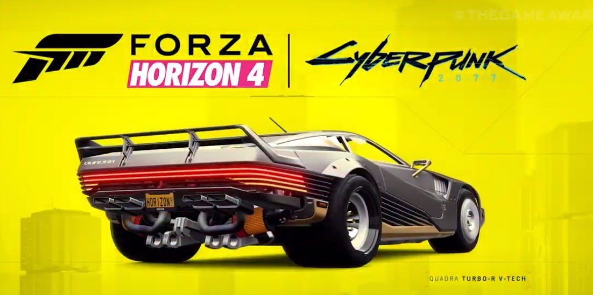 Cyberpunk 2077 łączy siły z Forza Horizon 4!