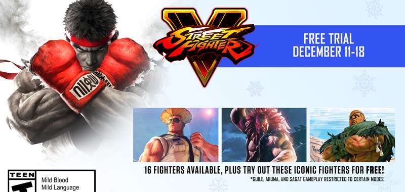 Street Fighter 5 za darmo przez tydzień
