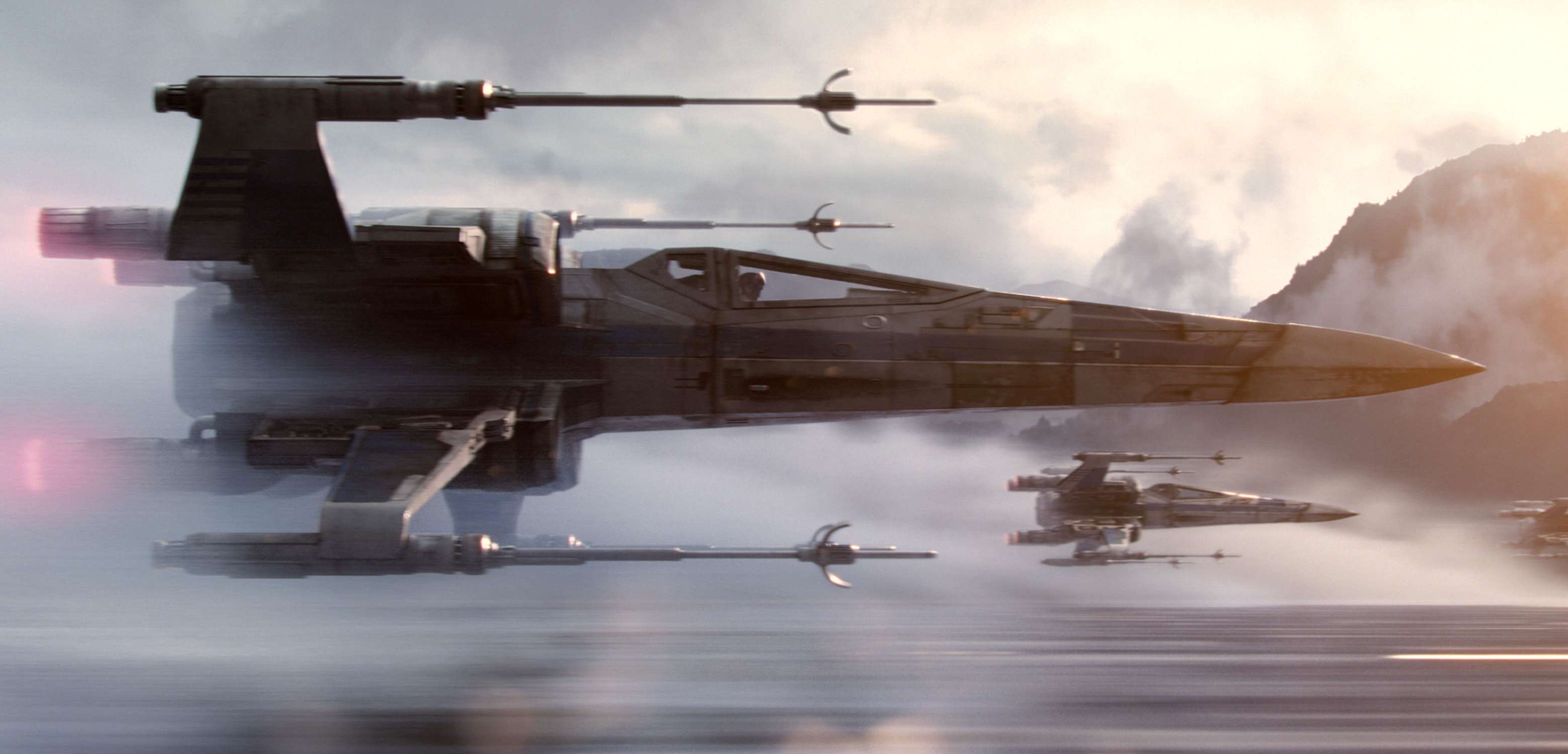 Klasyczny X-Wing z 1993 roku wygląda znakomicie działając na silniku Unity