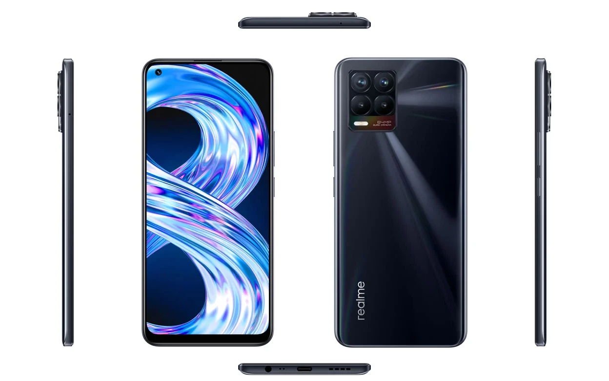 Smartfon realme 8 6+128GB Punk Black