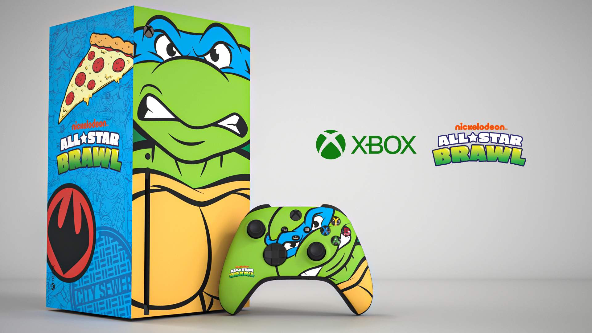 Xbox Series X w szalonych wersjach. Spongebob i Leonardo otrzymali swoje konsole