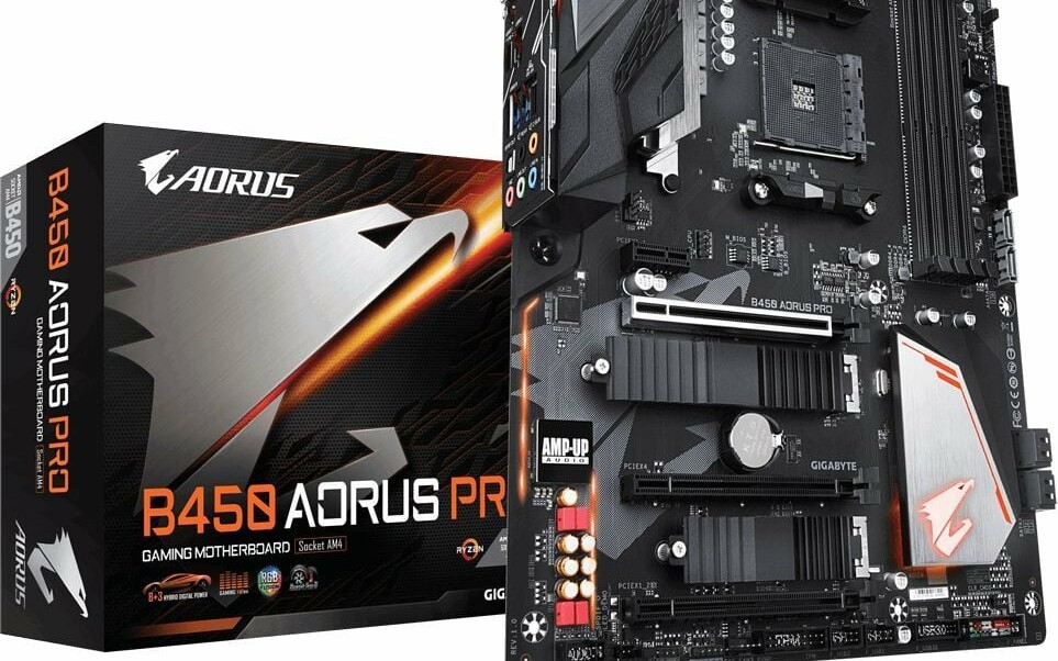 Płyta główna GIGABYTE B450 Aorus Pro